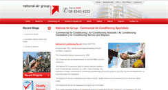 Desktop Screenshot of nationalairgroup.com.au